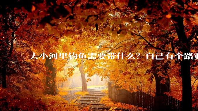 去小河里钓鱼需要带什么？自己有个路亚杆子?